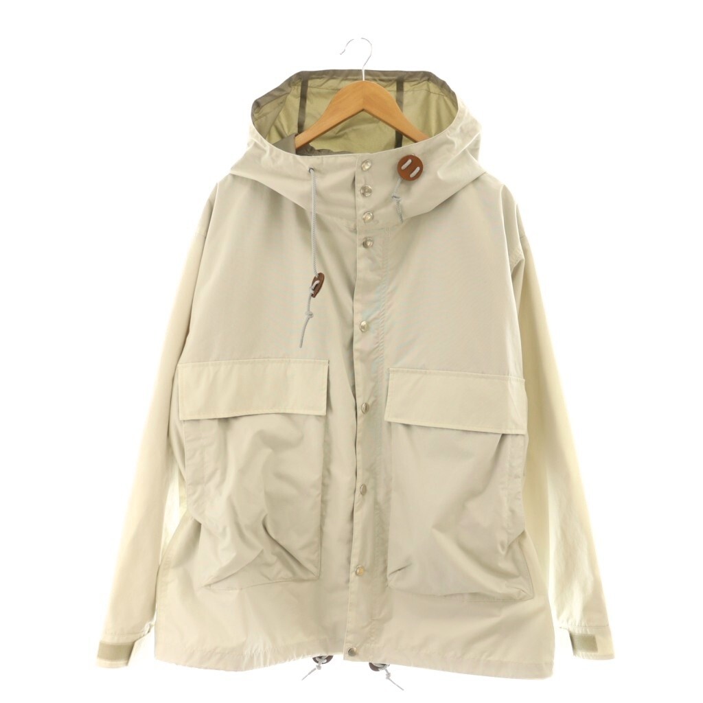 アンライクリー Unlikely Aipine Mountain Parka フーディジャケット マウンテンパーカー L アイボリー U24S-18-0003 メンズ拍卖