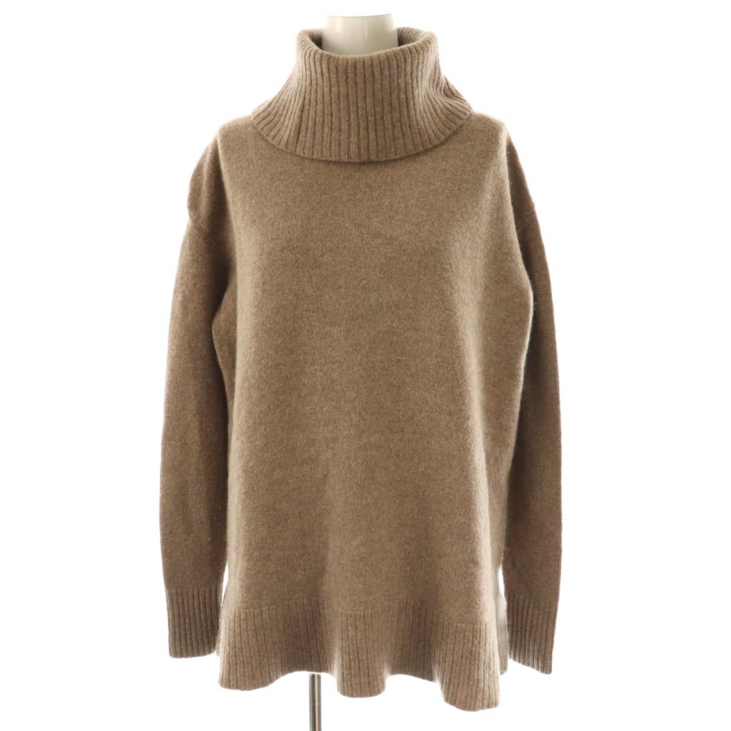 ナチュラルビューティーベーシック NATURAL BEAUTY BASIC ニット セーター タートルネック M モカ /DO ■GY48 レディース拍卖