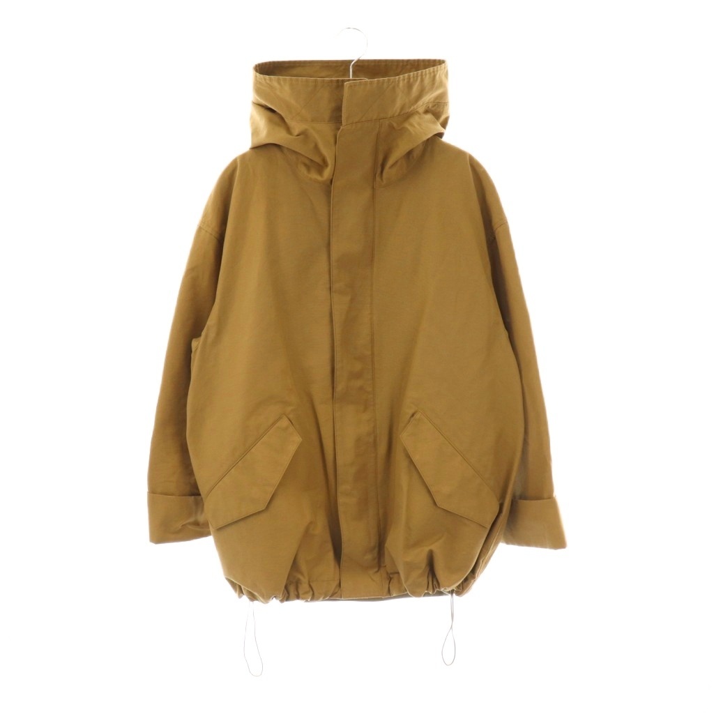 スピック&スパン Spick&Span グログランフーディーライナーブルゾン 36 ベージュ /DO ■OS ■SH レディース拍卖