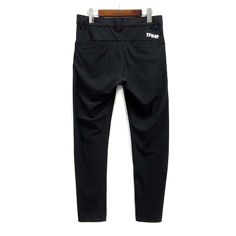 ティーエフダブリュー TFW49 ANKLE SLIM PANTS SHELL COOL アンクル スリム パンツ ブラック 黒 S ゴルフ メンズ拍卖