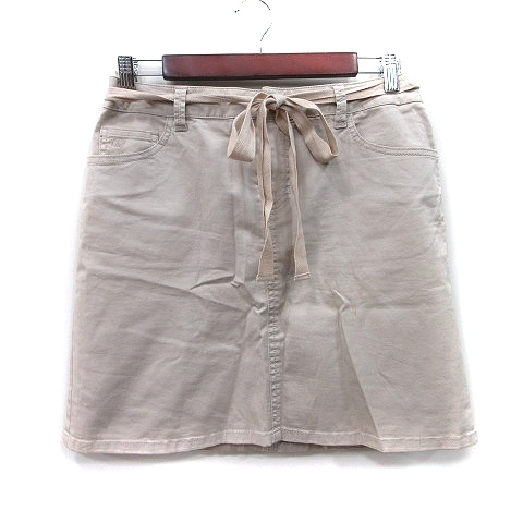 マークバイマークジェイコブス MARC by MARC JACOBS タイトスカート ミニ 4 L ベージュ /YI レディース拍卖