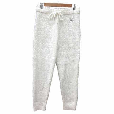 ジェラートピケ gelato pique ルームウェア イージーパンツ F 白 ホワイト /YK レディース拍卖
