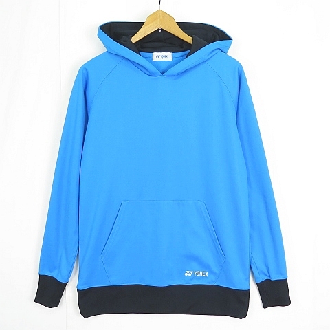 ヨネックス YONEX プル パーカー 長袖 薄手 M ライトブルー 2sa6986拍卖