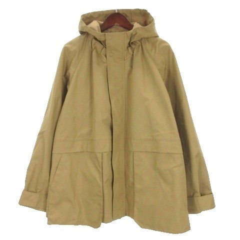 センソユニコ Senso unico JNBY ラージポケット フーディ ジャケット 38 ベージュ 251114E レディース拍卖