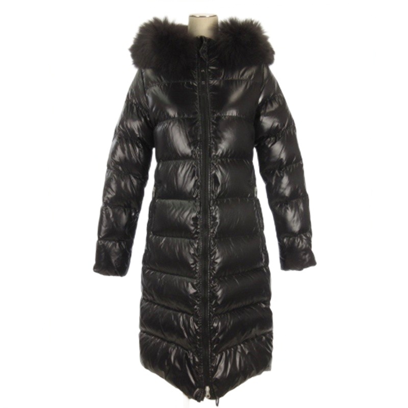 デュベティカ DUVETICA Alia アリア ダウンコート ロング ラクーンファー ブラック 40 レディース拍卖