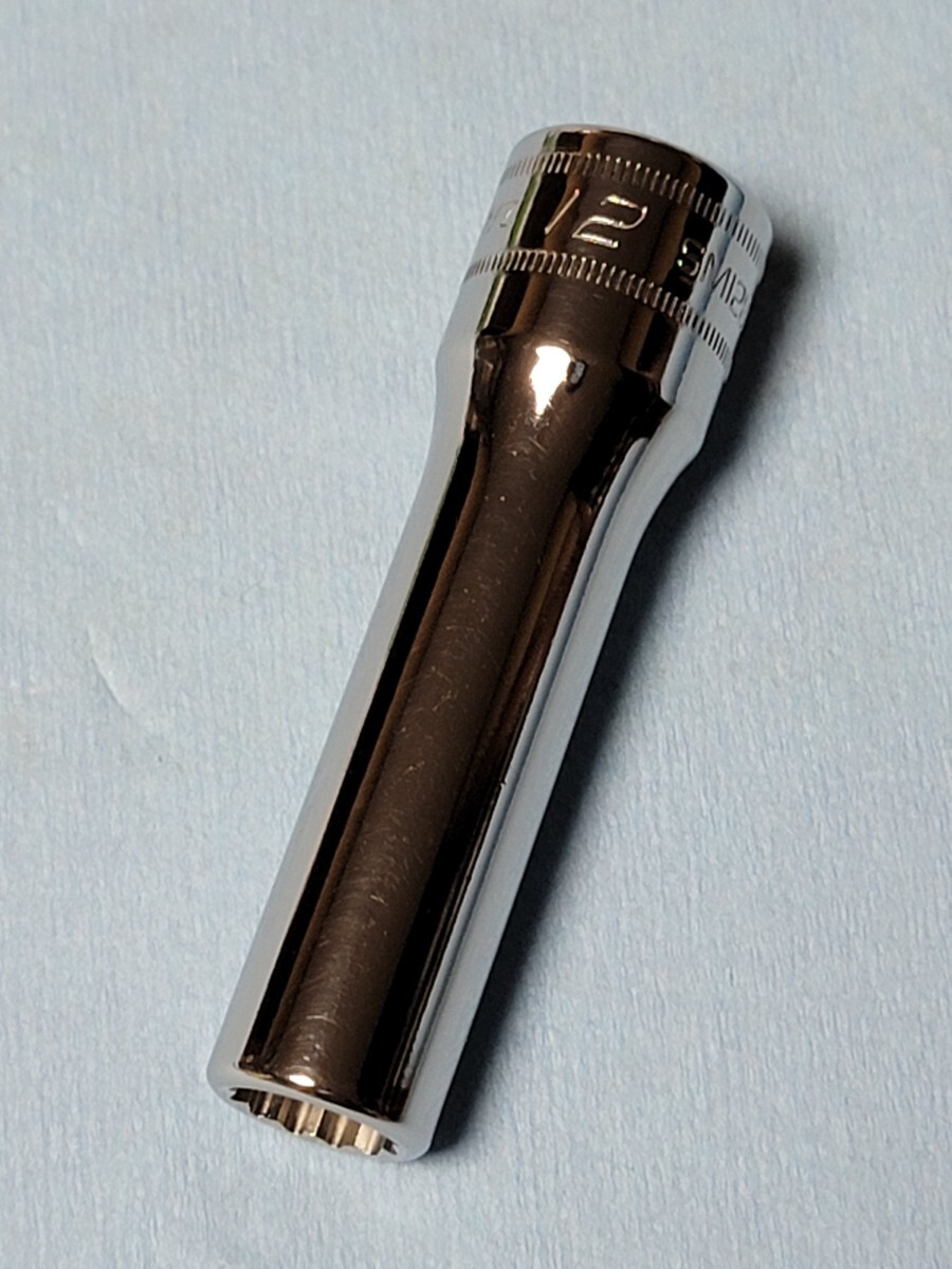 12mm 1/2 ディープ スナップオン SM12B (12角) 中古品 超美品 保管品 SNAPON SNAP-ON ディープソケット ソケット 拍卖