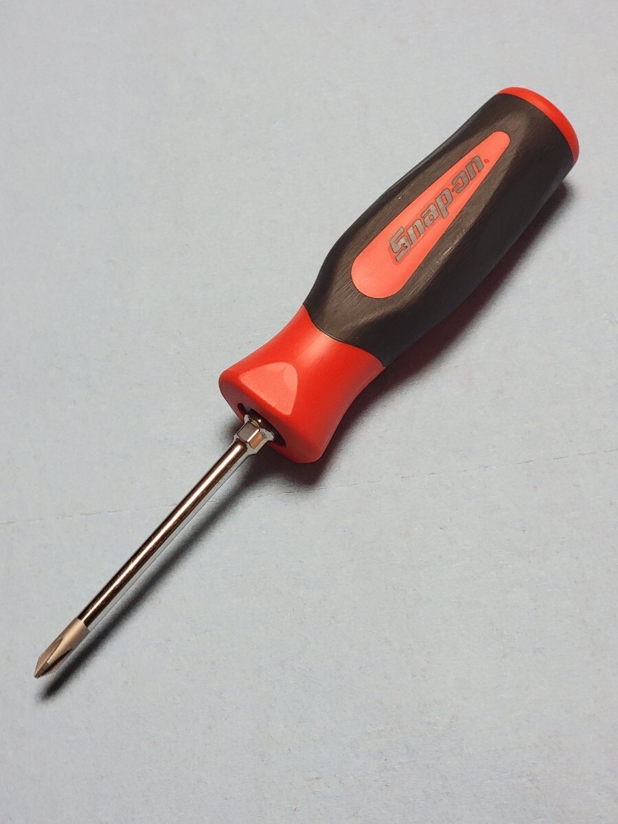 未使用 1番 プラスドライバー スナップオン SGDP31IRB レッド×ブラック 未使用品 新品 保管品 SNAPON SNAP-ON 約18.3cm拍卖