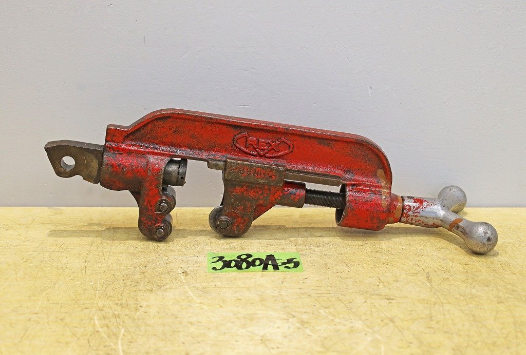 3080A25 REX レッキス ねじ切り用パイプカッター MN5? ネジ切り機 パイプマシン 切断工具拍卖