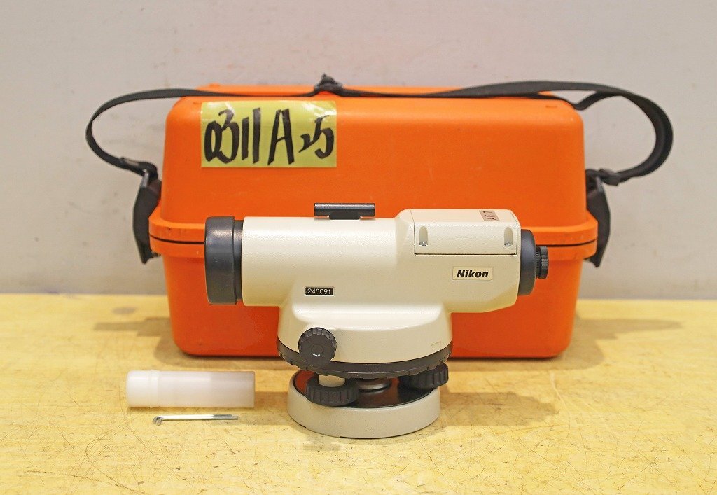 0311A25 Nikon ニコン オートレベル AE-7 測量機器 土木 建築拍卖