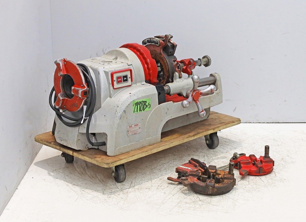 2798B25 REX レッキス ねじ切り機 S80A パイプマシン ネジ切り機 切断加工拍卖