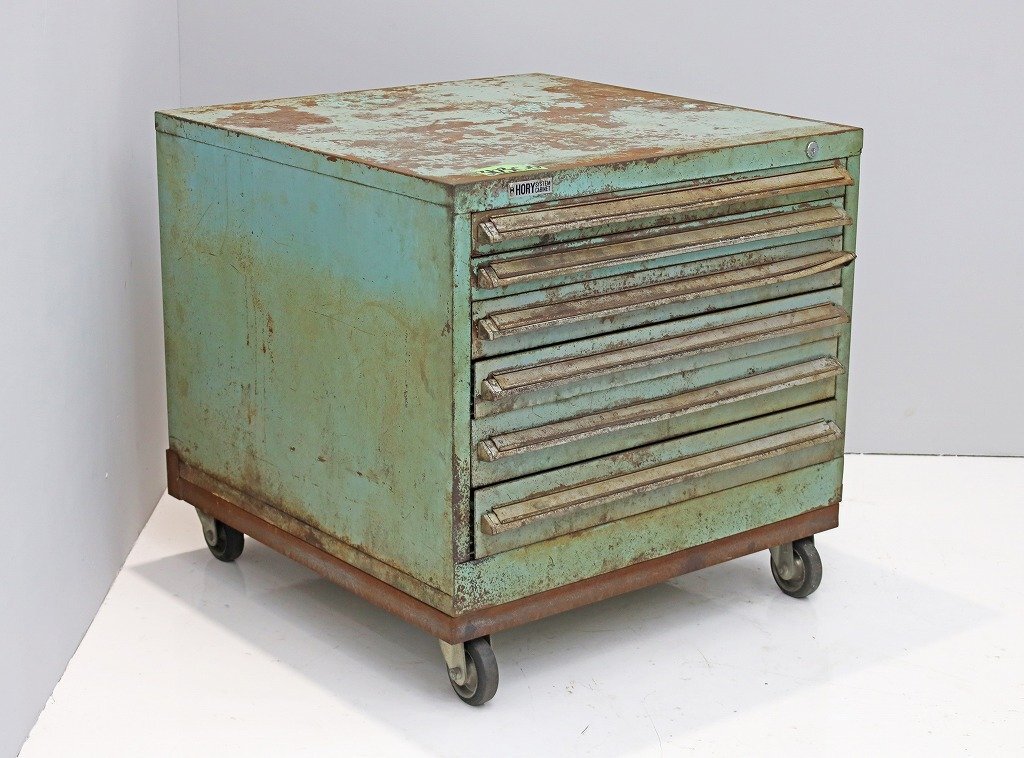 3123C25 HORY ホーリー キャビネット 引き出し6段 ツールキャビネット 収納 作業場 工具入れ拍卖