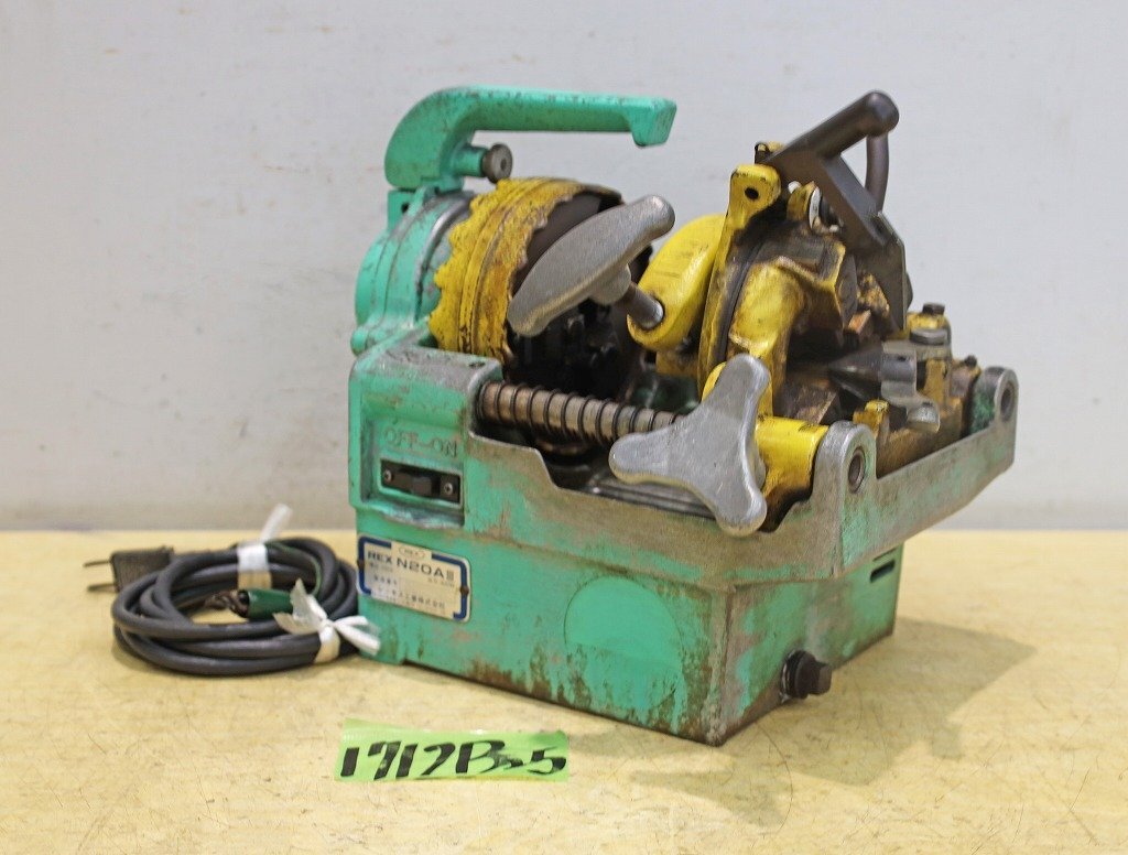 1712B25 REX レッキス ねじ切り機 N20AⅢ パイプマシン ネジ切り機 切断加工拍卖