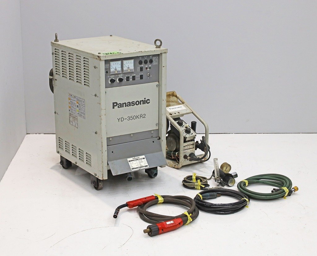 3136C25 Panasonic パナソニック 半自動溶接機 YD-350KR2 三相200V 50Hz/60Hz 2013年製 サイリスタ制御CO2溶接 松下拍卖