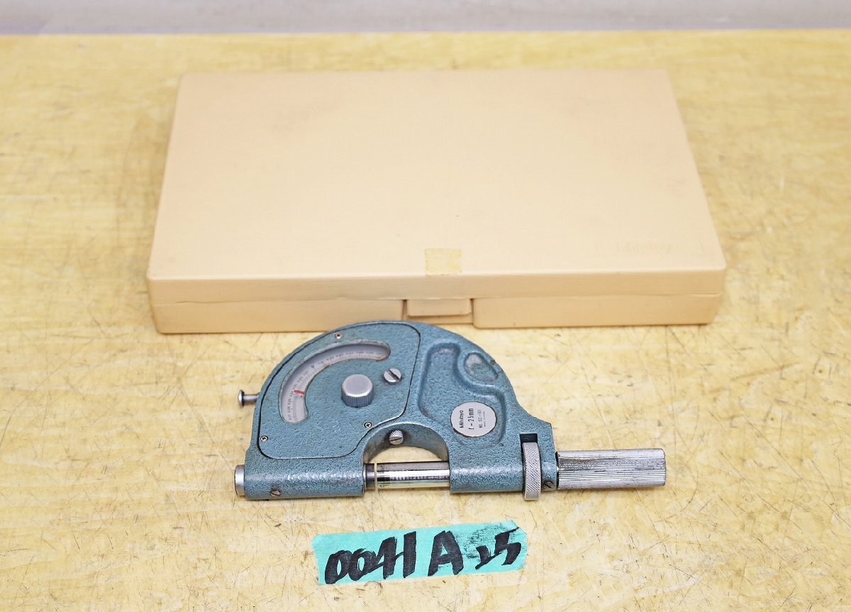 0041A25 Mitutoyo ミツトヨ スナップマイクロメーター 523-101 0-25mm拍卖