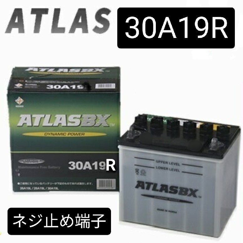 【新品】アトラス/30A19R/バッテリー/沖縄、離島エリア不可/26A19R/28A19R/32A19R/34A19R/農業機械/建設機械用/除雪機拍卖