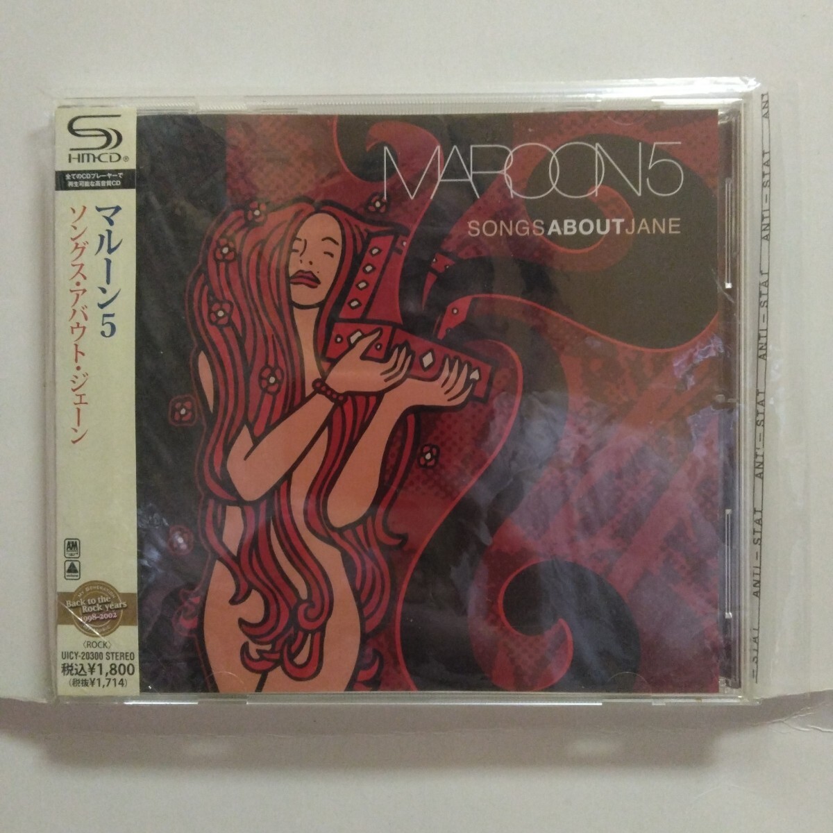 マルーン5/ソングス・アバウト・ジェーン UICY-20300 SHM-CD 帯・解説・歌詞・対訳付 MAROON5/SONGS ABOUT JANE ボーナストラック収録拍卖