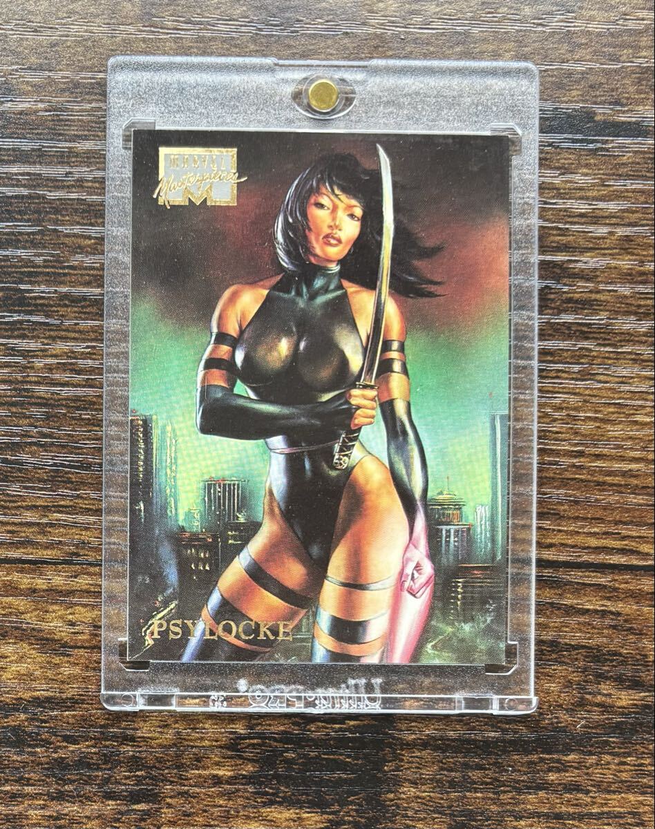1996 Marvel Masterpieces #35 Psylocke 逸品 大人気シリーズ Julie Art サイロック マーベル拍卖