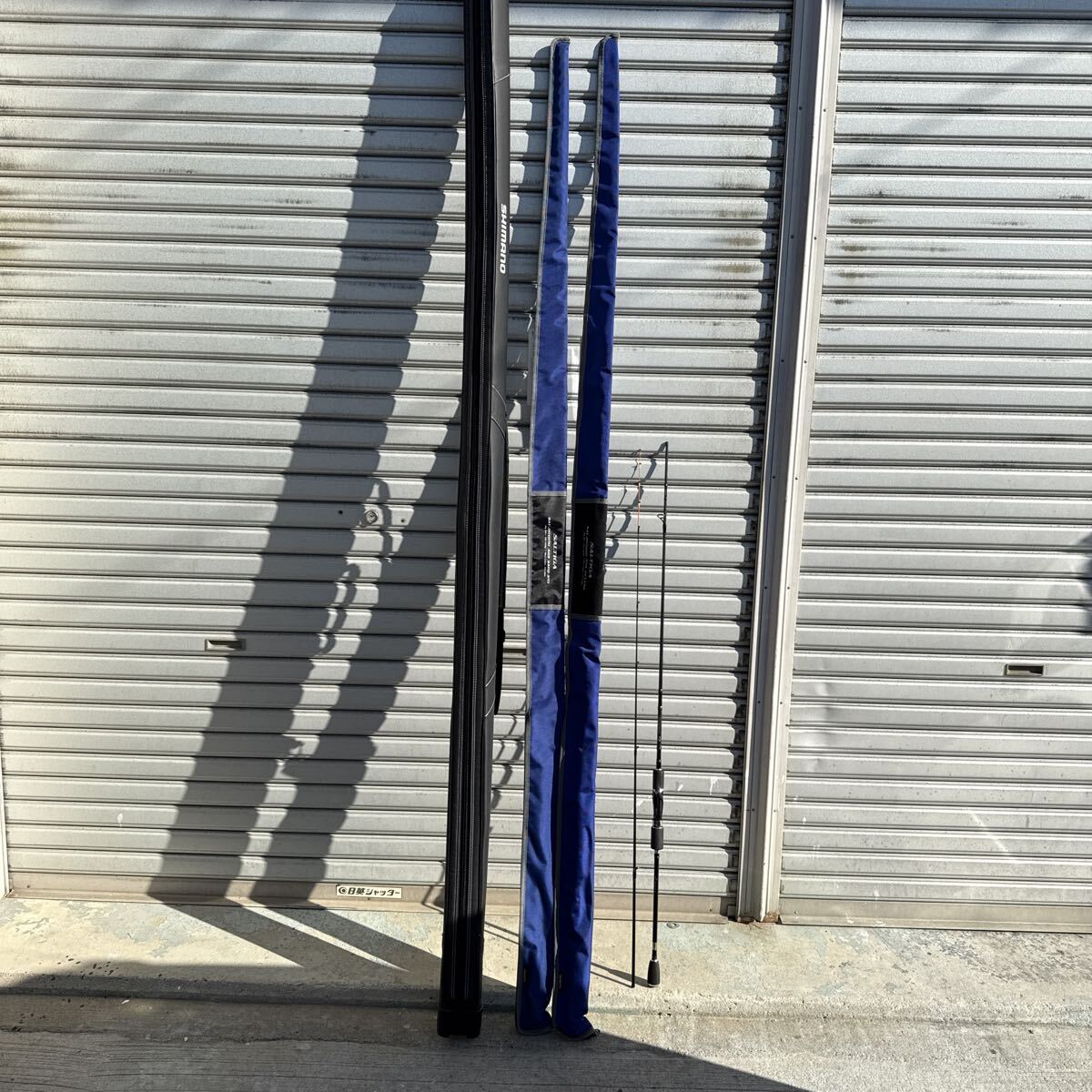 DAIWA ロッド タイラバ ベイトジギング イカメタルオモリグ等 3本セット シマノロッドケース中古拍卖