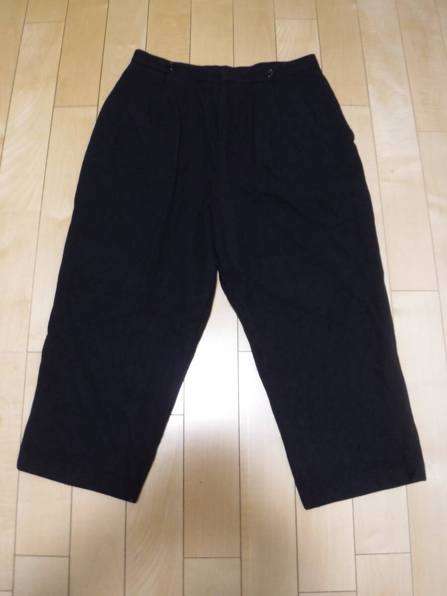 BASISBROEK ワイドパンツ スラックス サイズ3 ベルギー製拍卖