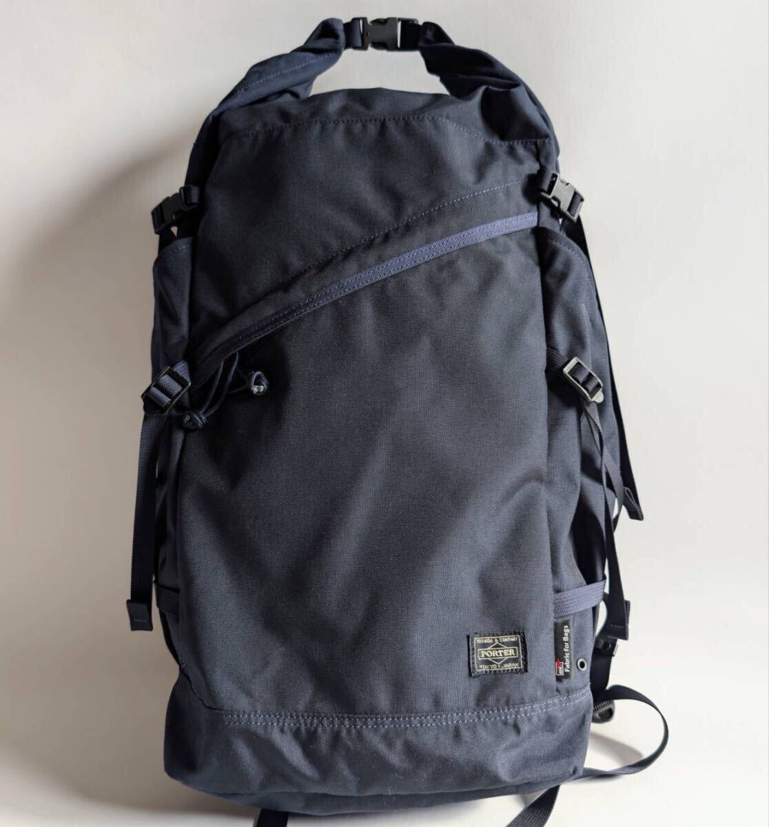 良好 PORTER GORE-TEX パラマウントパッカー ポーター リュック バッグ ネイビー拍卖