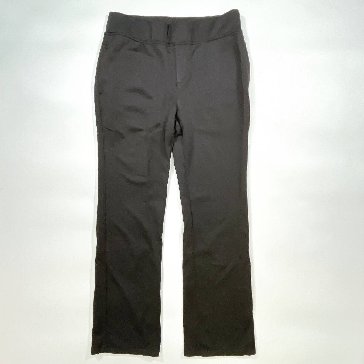 SHINNOSUKE by PETER シンノスケ ピーター レディース パンツ ブラック ピンク LL ストレッチ ポケット付き ウエストゴム ミセス ☆1189y拍卖