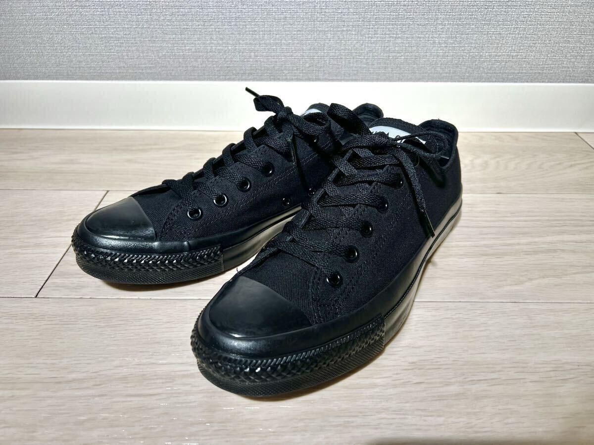 CONVERSE☆コンバース☆スニーカー☆ALL STAR OX☆オールスター☆ブラック☆黒☆ローカット☆26.5㎝☆M5039拍卖