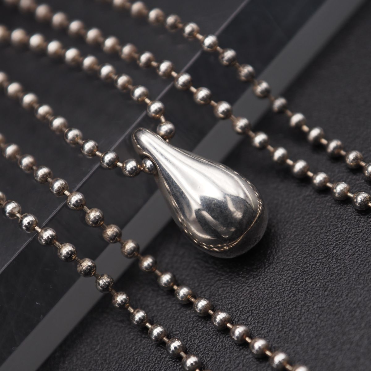 H610 ヴィンテージ STERLING SILVER925刻印 ペンダント ネックレス デザイン シルバー拍卖