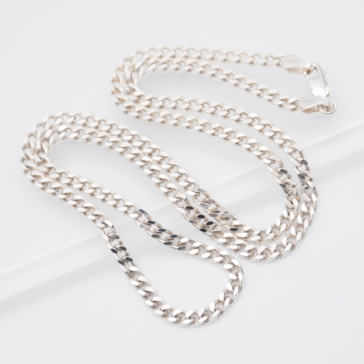 H661 ヴィンテージ SILVER925刻印 ネックレス 喜平 キヘイチェーン デザイン シルバー拍卖