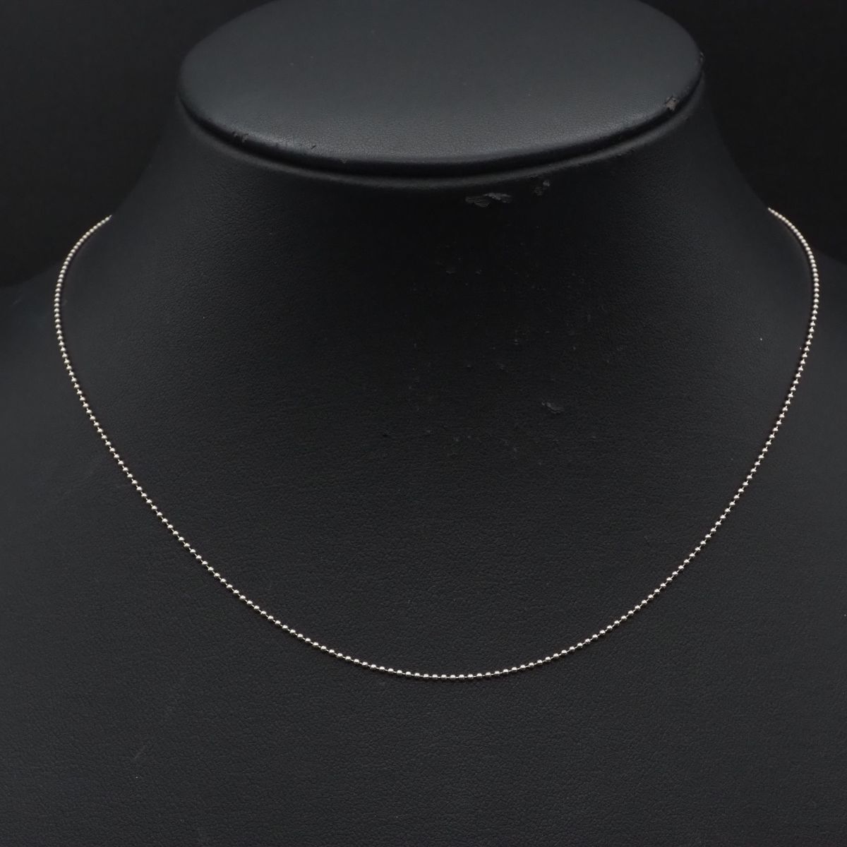 H721 ヴィンテージ SV925刻印 ネックレス ボールチェーン デザイン シルバー拍卖