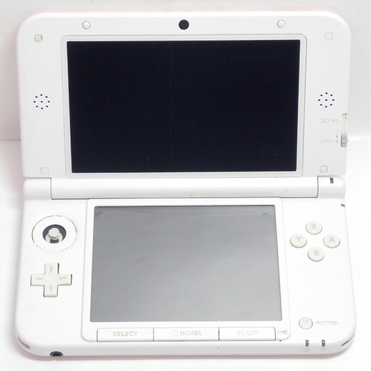1円【ジャンク】Nintendo 任天堂/ニンテンドー3DSLL 本体 ピンク×ホワイト/42拍卖