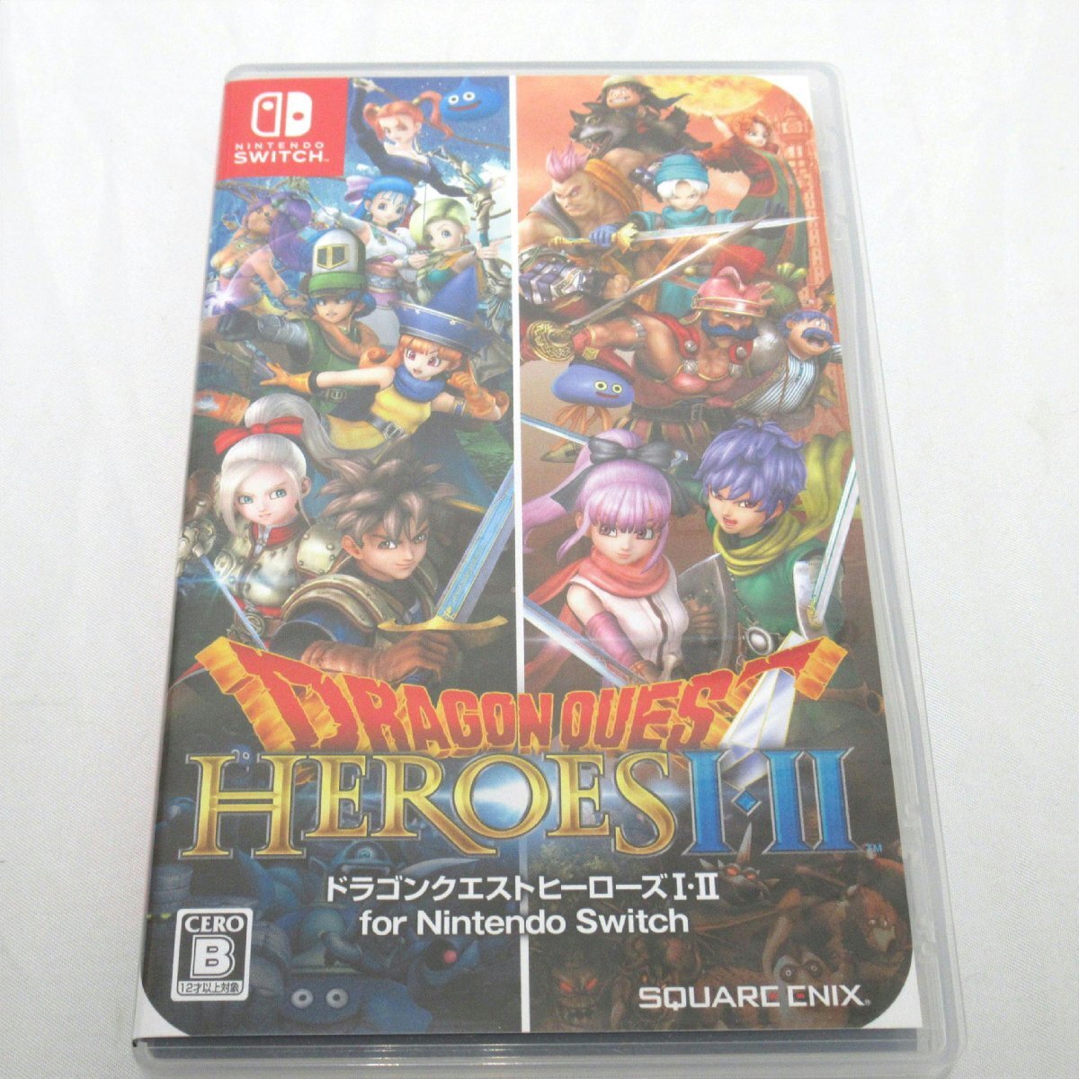 【美品】SQUARE ENIX スクウェア・エニックス/ゲームソフト/ドラゴンクエストヒーローズ1・2 for NintendoSwitch/63拍卖