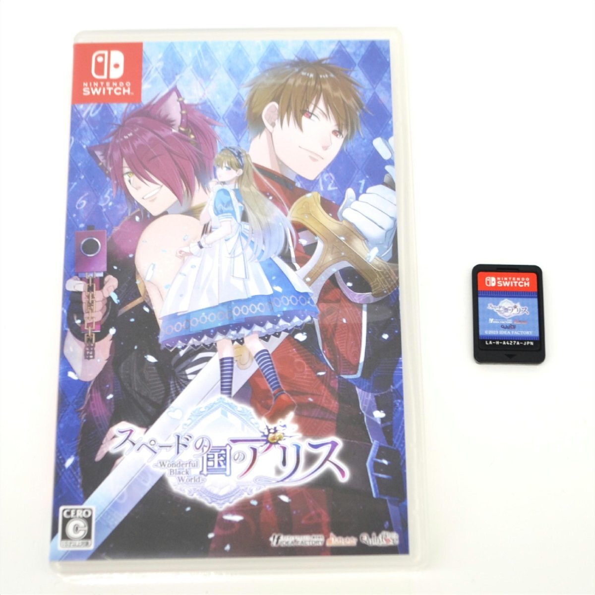 1円【一般中古】NINTENDO 任天堂/Switchソフト/スペードの国のアリス~wonderful Black World~/75拍卖