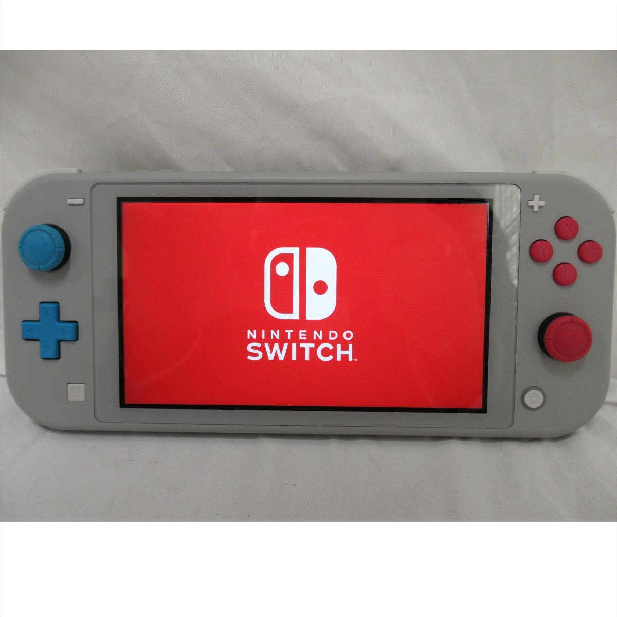 【良品】Nintendo 任天堂/Nintendo SwitchLite/ザシアン・ザマゼンタ/ポケモンソードシールド特別モデル/HDH-001/63拍卖