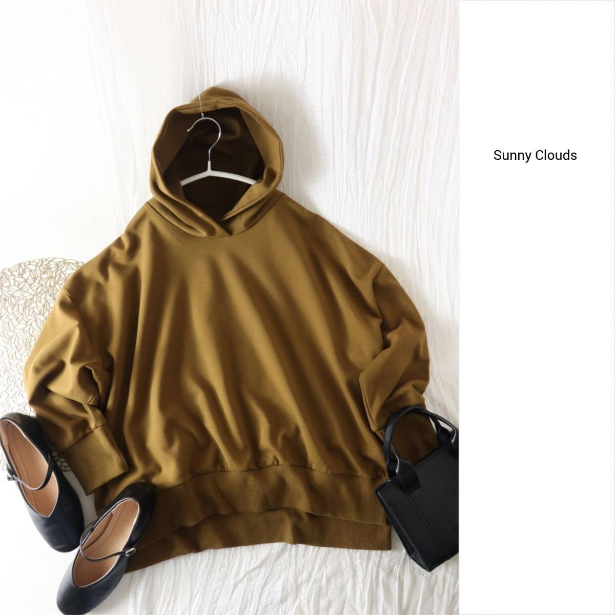 サニークラウズ Sunny Clouds☆洗える ポンチなパーカー MPサイズ☆E-M 5709拍卖
