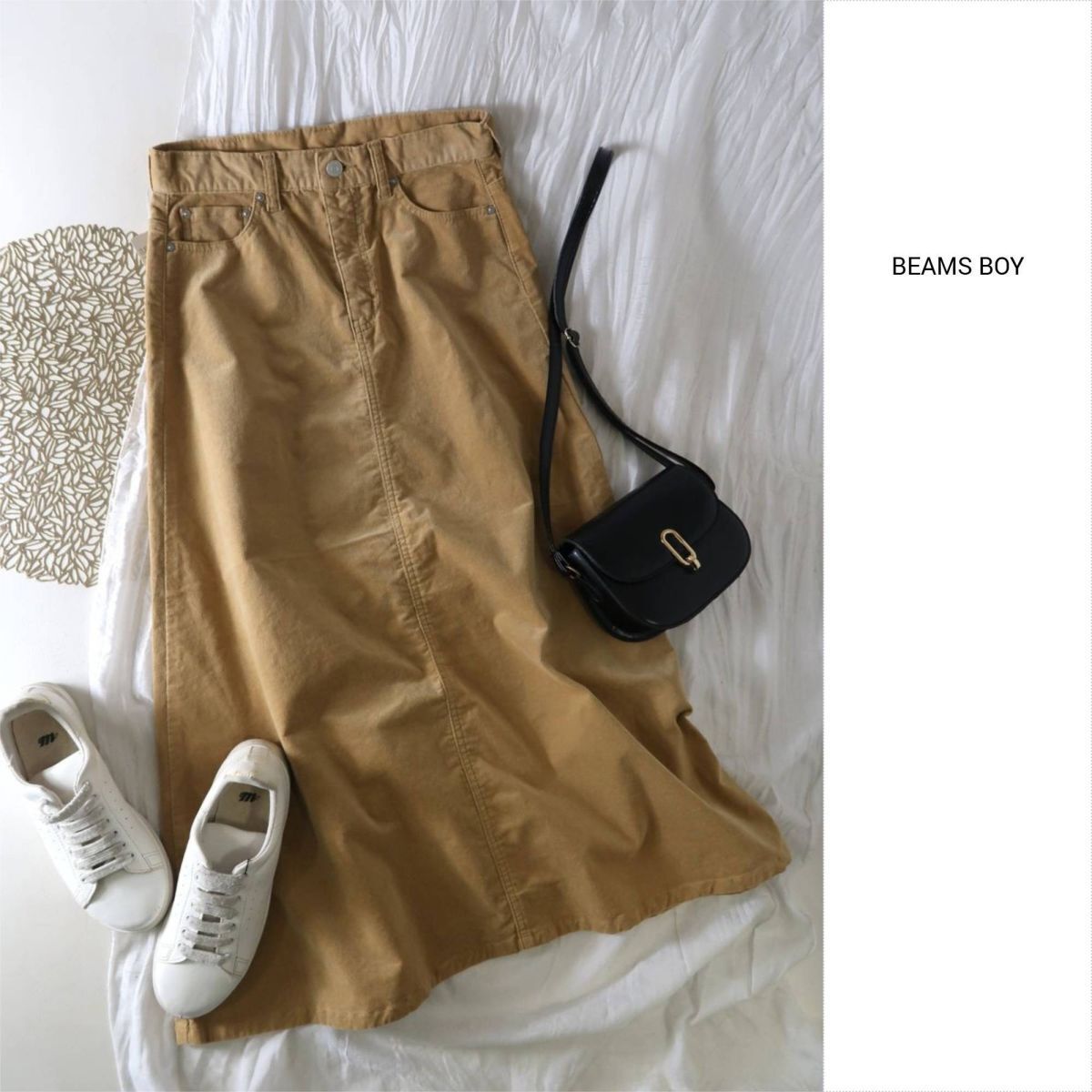 新品☆1.2万☆ビームス BEAMS BOY☆洗える コーデュロイ 5ポケット スカート 0サイズ 日本製☆R-O 5853拍卖