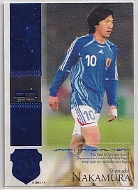 中村俊輔 ブルーパラレル 150枚限定 2007 日本代表 シリアルNo.付き拍卖