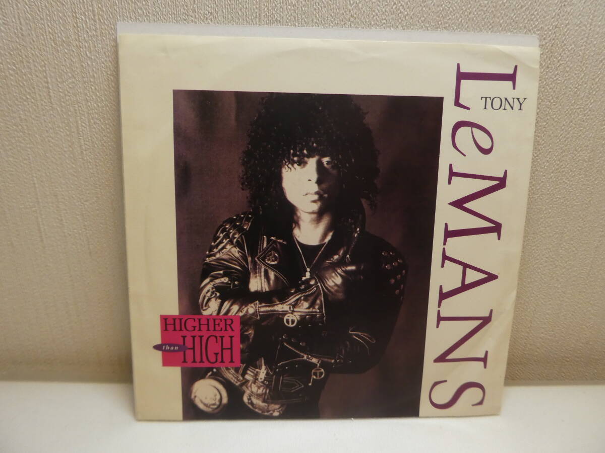 Prince プリンス関連!Tony LeMans トニー・ルマン / Higher Than High US盤7インチシングル Paisley Parkレーベル拍卖