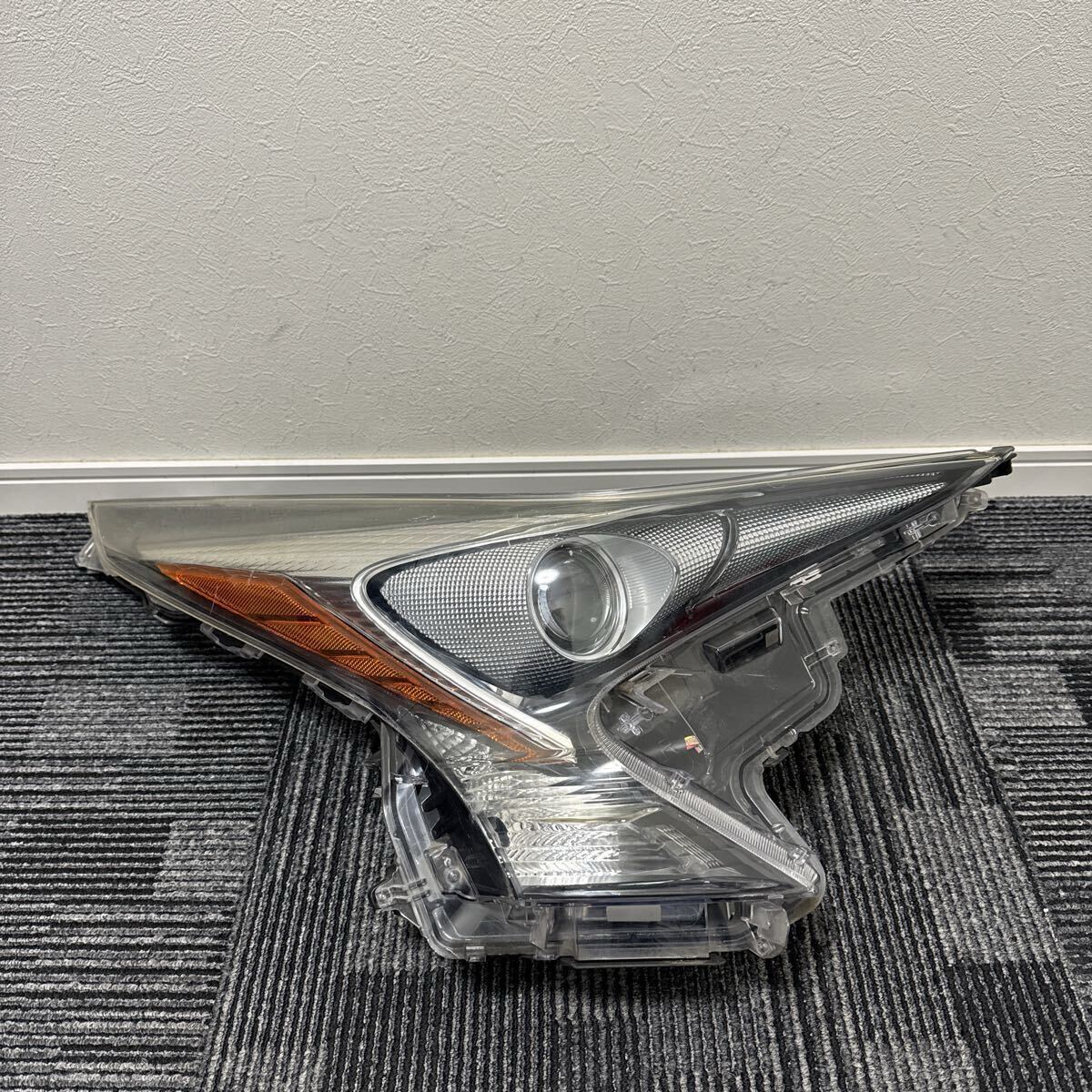 ZVW50 ZVW51 ZVW55 前期 プリウス 純正 右 運転席 LED ヘッドライト KOITO 47-75拍卖