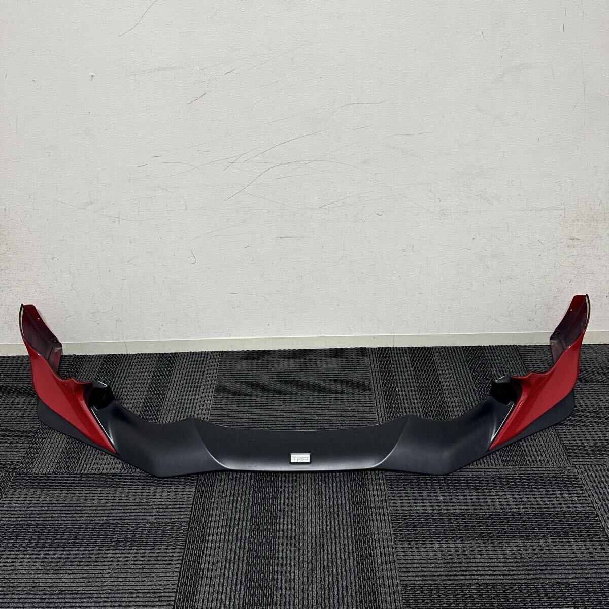 トヨタ ZN6 86 ハチロク 後期 純正オプション TRD フロントスポイラー 赤 ピュアレッド M7Y 拍卖