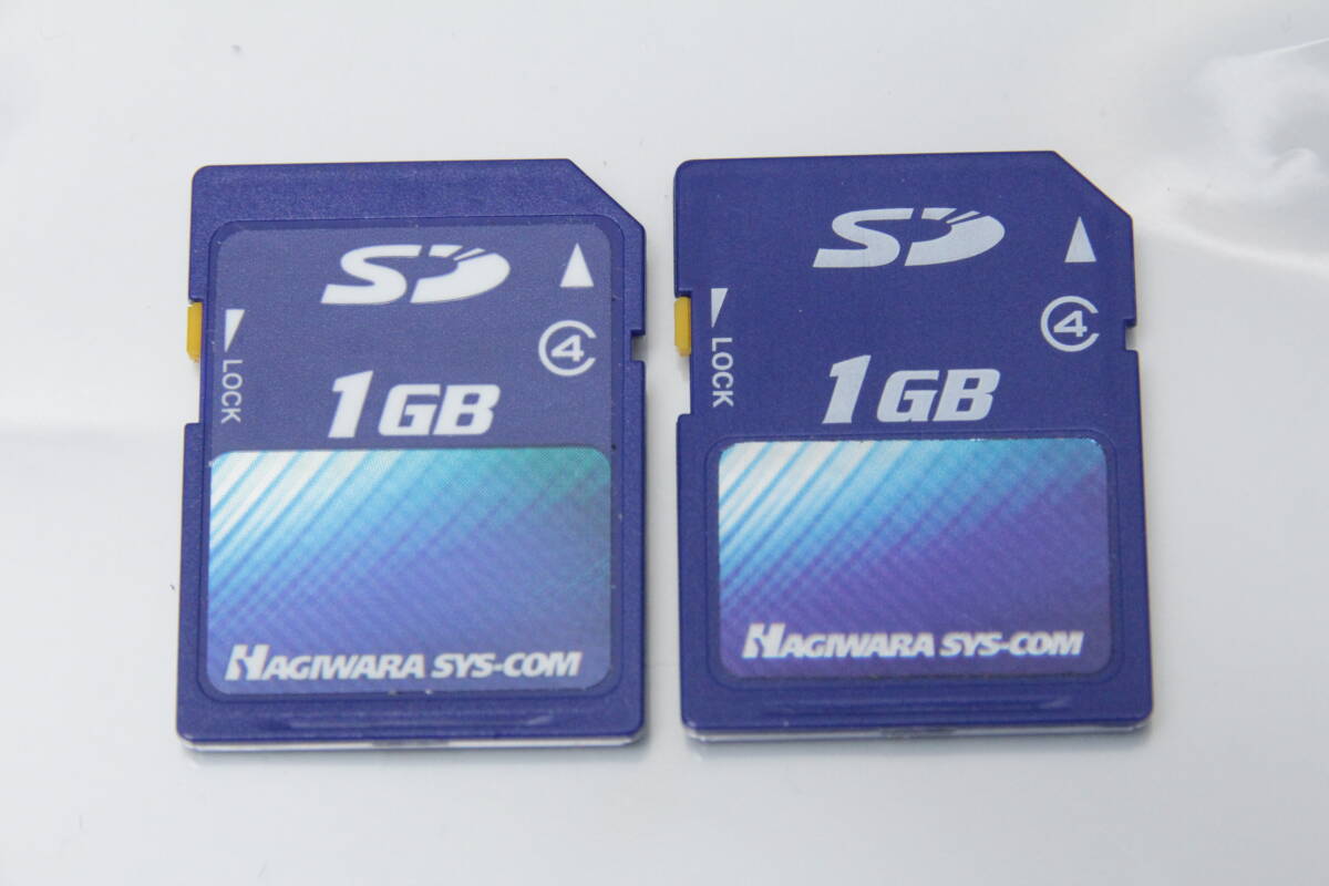 1GB SDカード HAGIWARA SYS-COM ●2枚セット●拍卖