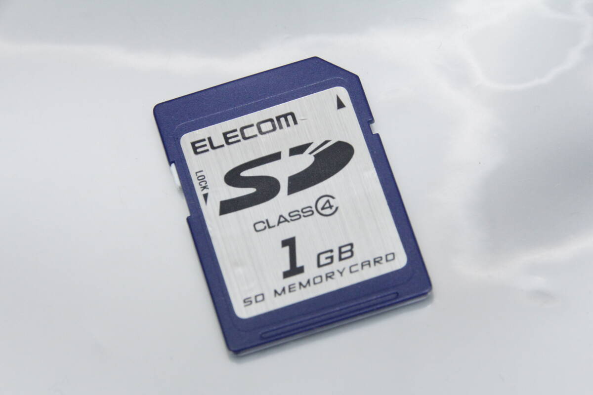 1GB SDカード ELECOM拍卖