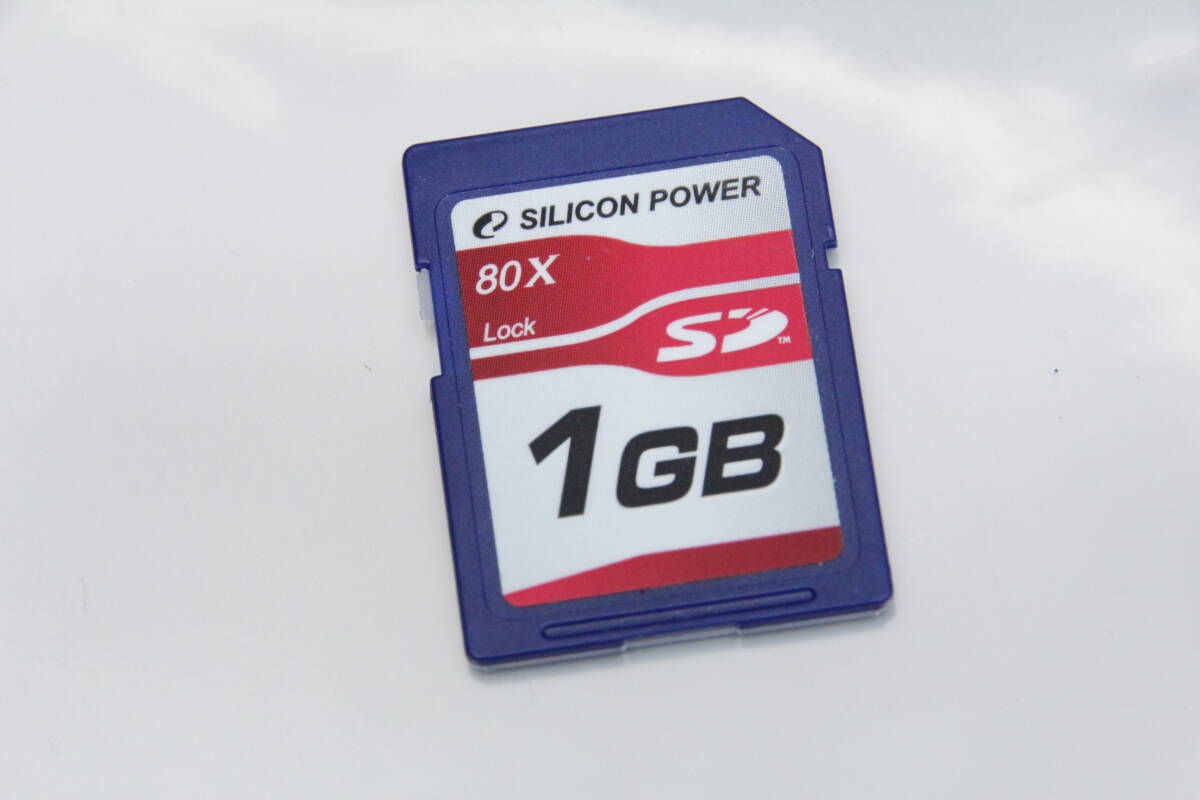 1GB SDカード SILICON POWER 80x拍卖