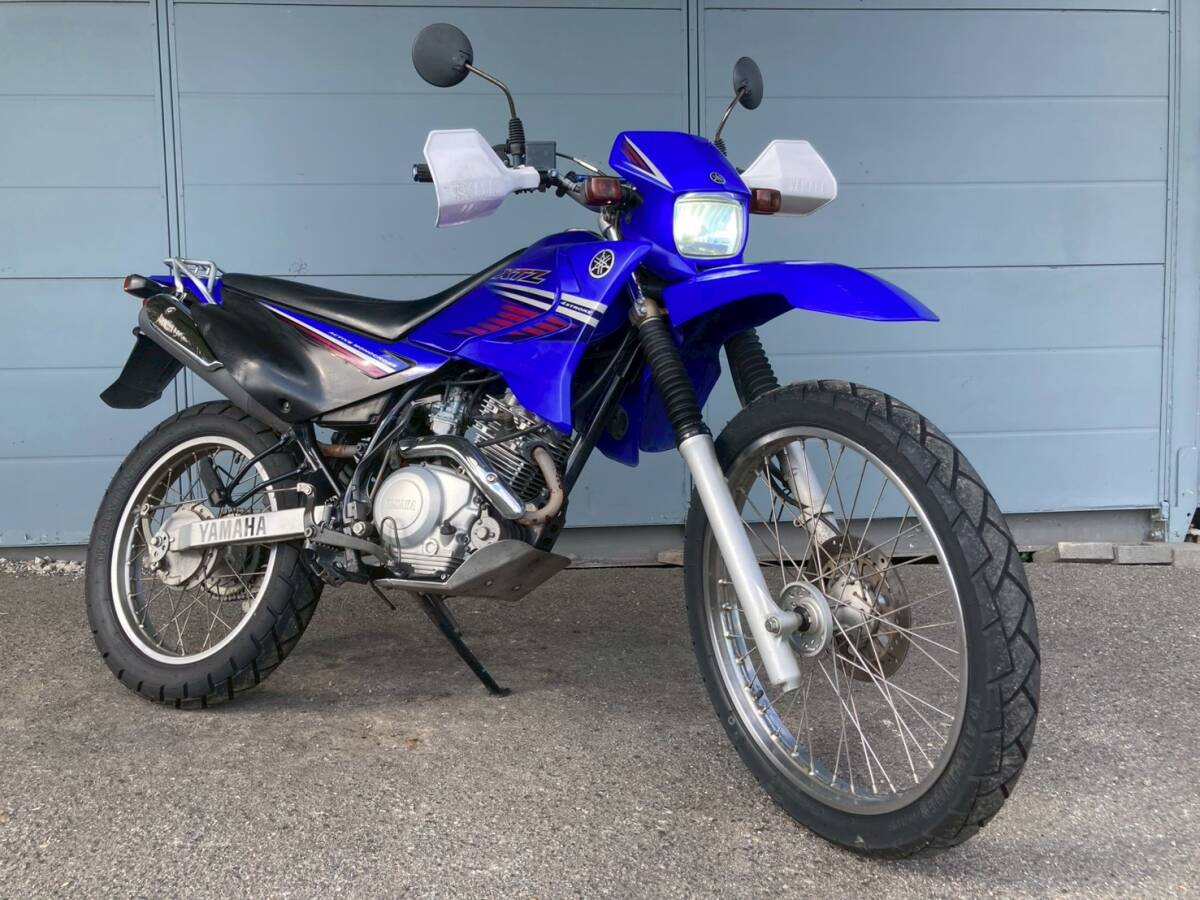 神戸明石発!ヤマハ XTZ125 (9C6KE07308) レア車両!エンジン始動!軽くて乗りやすく、ビギナーにも女性にも扱いやすい!検)KLXDRXTCRFWR拍卖