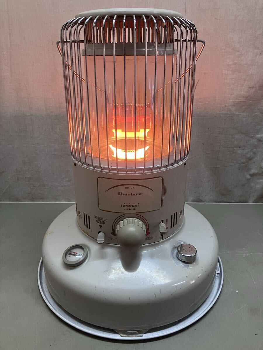 トヨトミ 豊臣 レインボー RAINBOW RB-25 石油ストーブ キャンプ TOYOTOMI トヨストーブ拍卖