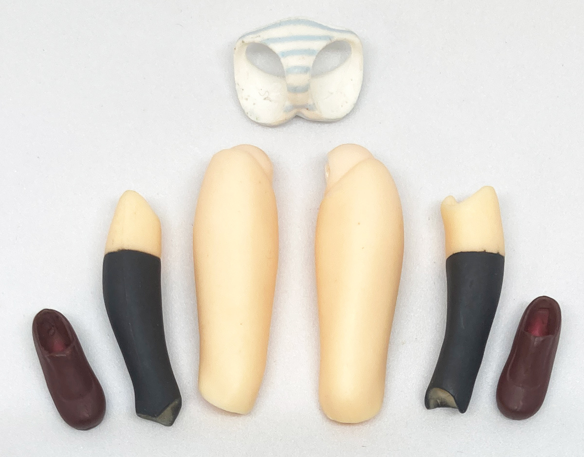 figma 『けいおん!』 秋山 澪 制服ver. 脚&靴&パンツ 現状品 アクションフィギュア パーツ ジャンク 部品取りに拍卖