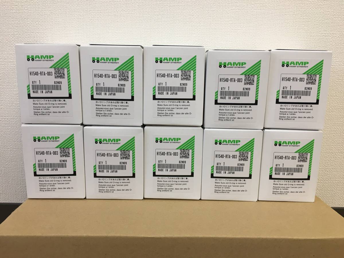 ホンダ HAMP パンプ オイルエレメント オイルフィルター 10個 H1540-RTA-003 アクティー バモス N-VAN拍卖