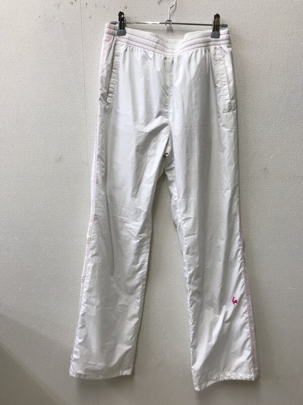 4488 レディース 【 le coq sportif スポーツウェア パンツ 】サイズ:L 色:ホワイト拍卖