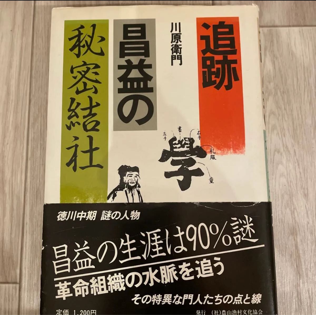追跡 昌益の秘密結社 川原衛門 農山漁村文化協会 古書 絶版拍卖