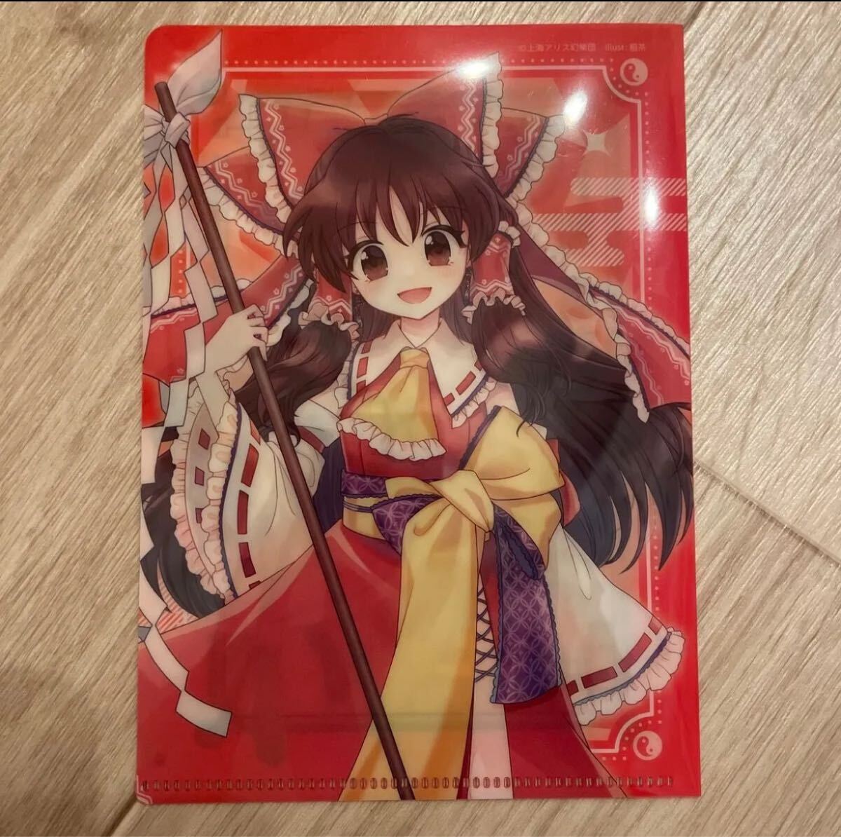 東方Project 博麗霊夢 クリアファイル ミニ拍卖