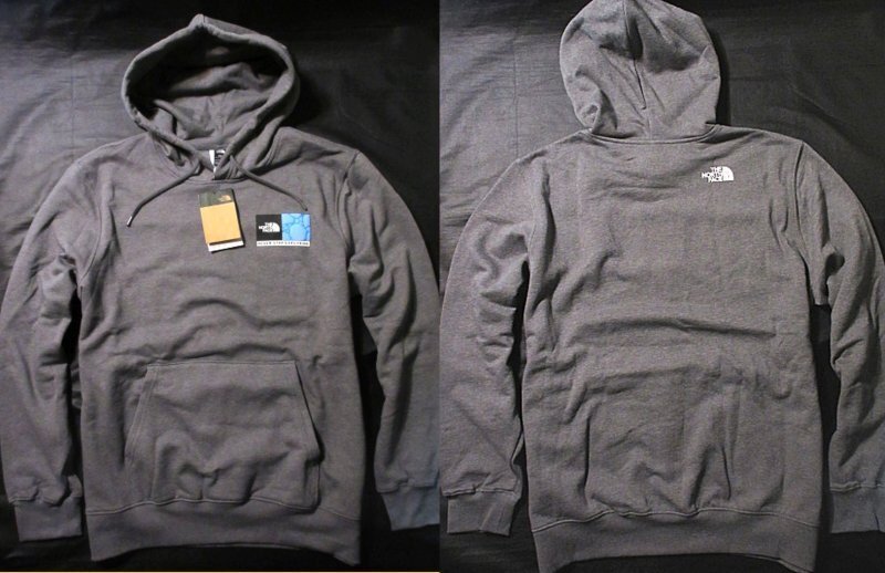 本物正規◆ノースフェイス◆スウェットパーカー SUSPENDED HOODIE■L■グレー /MEDIUM GREY■新品/アメリカ限定/DYY/裏地起毛拍卖